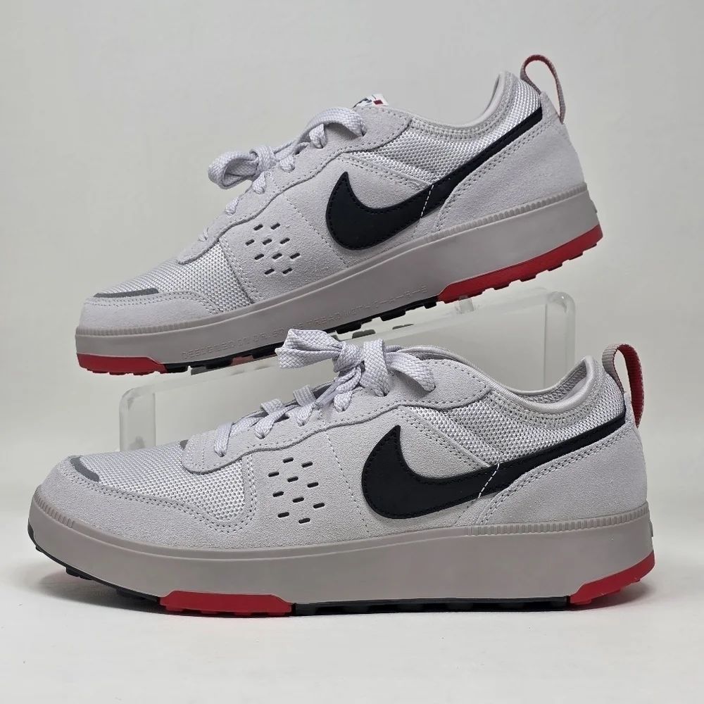 Nike C1TY GS 'College Grey Black Red HQ0028-002 Sneakers Shoes Youth Sz 5.5Y New